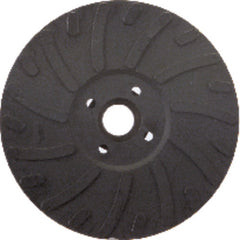 4 1/2″ - Smooth Bore - Spiral Pattern - Polymer Backing Plate For Resin Fibre Disc Without Nut - Apex Tool & Supply