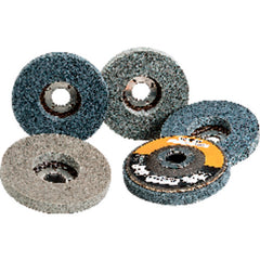 4 1/2″ × 7/8″ - Fine Grit - Silicon Carbide BriteRite Type 27 Unitized Wheel Alt mfg # 811632 - Apex Tool & Supply