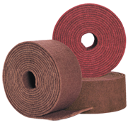 4'' x 30 ft. - Very Fine Grit - Aluminum Oxide HP Buff & Blend Abrasive Roll - Apex Tool & Supply