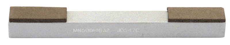 1'' Diamond Length - 4'' OAL (3/8 x 3/8") - 100/180 Grit - Double End Resin Bond Diamond Hone - Apex Tool & Supply