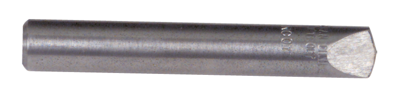 1/3 Carat - 7/16 x 2-1/2'' Shank - Natural Diamond Chisel for Radius Tool - Apex Tool & Supply