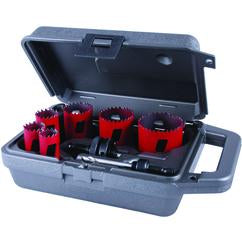 MHS04P PLUMBERS HOLE SAW KIT - Apex Tool & Supply