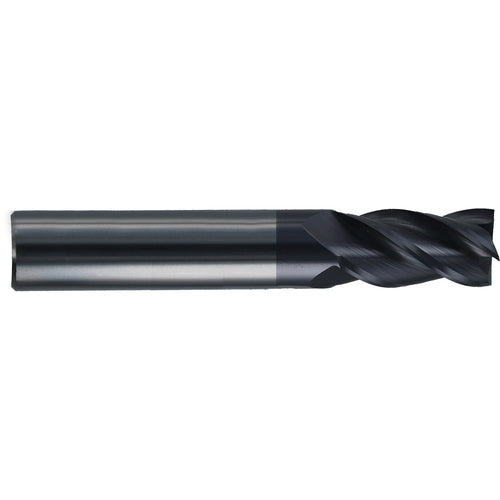 1″ Dia. × 1″ Shank × 3″ DOC × 6″ OAL, Carbide, veri4, 5 Flute, Plain, External, Square, Solid End Mill Series/List #5101 - Exact Industrial Supply