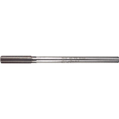 #49 Dia. 4-Flute, Round Shank, Straight Flute, HSS, 3″ OAL Chucking Reamer Series/List #1655 - Apex Tool & Supply