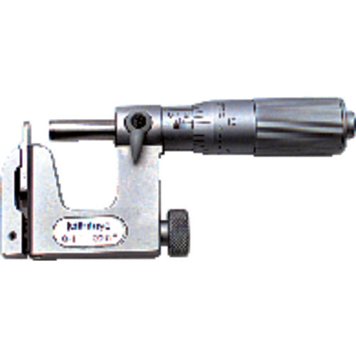 1″-2″ Measuring Range-0.0001″ Graduation - Friction Thimble - Carbide Face - Multi- Anvil Micrometer - Apex Tool & Supply