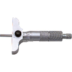 0-12″ Measuring Range - Ratchet Thimble - Depth Micrometer - Apex Tool & Supply