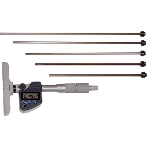 ‎Model 329-350-30 ﾖ 0-6, 0.00005/ 0.001 mm Depth Micrometer - Apex Tool & Supply