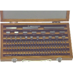 Metric Gage Block Set - Model 516-942-26-103 Pieces-2(A+) - Steel - Apex Tool & Supply