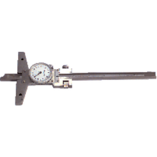 0-6″ Measuring Range (0.001″ Graduation) - Dial Depth Gage - Apex Tool & Supply