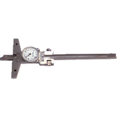 0-6″ Measuring Range (0.001″ Graduation) - Dial Depth Gage - Apex Tool & Supply