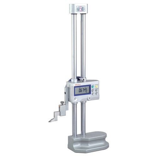 Electronic Twin Beam Height Gage w / SPC Output - 12″ / 300 mm-0.0005″ / 0.01 mm Resolution - Apex Tool & Supply