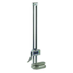 Electronic Twin Beam Height Gage w / SPC Output - 18″ / 450 mm-0.0005″ / 0.01 mm Resolution - Apex Tool & Supply