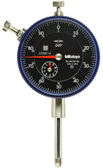 1" Total Range - 100-0 Dial Reading - AGD 2 Dial Indicator - Apex Tool & Supply