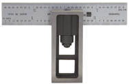 #599-555-1 - 4'' - 16R Graduation - Chrome - Double Square - Apex Tool & Supply