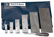 #599-673-20 - 6 Piece Set - 3/8 to 2-1/4'' - Adjustable Parallel Set - Apex Tool & Supply