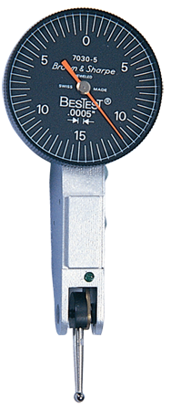 .030 Range - .001 Graduation - Horizontal Dial Test Indicator Kit - Apex Tool & Supply