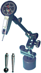 Kit Contains: .030" Bestest Indicator; Fine Adjustment Mag Base With Dovetail Clamp - Best-Test Indicator/Magnetic Base & Indicator Point Set - Apex Tool & Supply