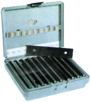 #599-921-10 - 10 Piece Set - 1/2 to 1-5/8'' - Parallel Set - Apex Tool & Supply