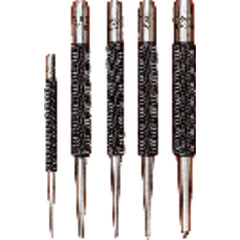 Starrett Center Punch - Model No 117A; 5/64″ Tip Diameter; 9/32″ Body Diameter - Apex Tool & Supply