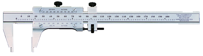 #123Z-6 - 0 - 6'' Measuring Range (.001 Grad.) - Vernier Caliper - Apex Tool & Supply