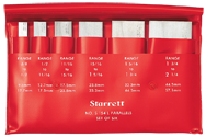 #S154SZ - 4 Piece Set - 3/8 to 1-5/16'' - Adjustable Parallel Set - Apex Tool & Supply