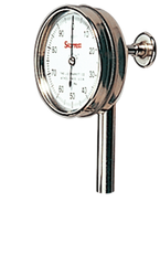 #196-A1Z - .200 Total Range - 0-100 Dial Reading - Back Plunger Dial Indicator - Apex Tool & Supply