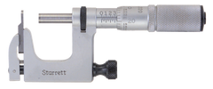 #220XFL-1 - 0 - 1'' Measuring Range - .001 Graduation - Friction Thimble - Carbide Face - Multi Anvil Micrometer - Apex Tool & Supply