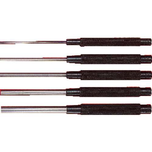 Model 248B - Starrett XL Drive Pin Punch–3/16″ Tip Diameter × 8″ Overall Length - Apex Tool & Supply