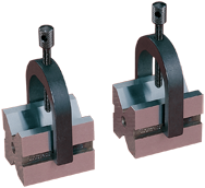 #278 - 1-1/4 x 1-1/4 x 1-5/8'' - V-Block & Clamp Set - Apex Tool & Supply