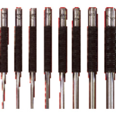 Starrett Drive Pin Punch - 3/16″ Tip Diameter × 4″ Overall Length - Apex Tool & Supply