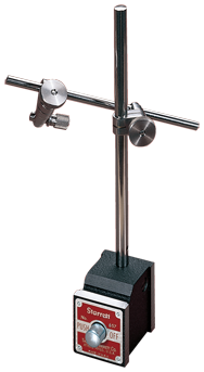 #657AA - 1-15/16 x 1-5/8 x 1-7/8" Base Size - Standard Power On/Off - Magnetic Base Indicator Holder - Apex Tool & Supply