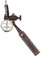 #711MFSZ - .7mm Range - 0.01mm Graduation - Horizontal Last Word Dial Test Indicator - Apex Tool & Supply