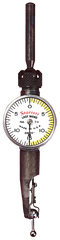 #711MGCSZ - .7mm Range - 0.01mm Graduation - Horizontal Last Word Dial Test Indicator - Apex Tool & Supply
