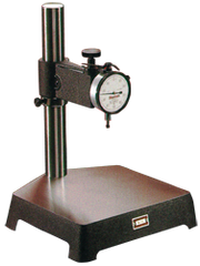 #653J - Kit Contains: .0005" Graduation; 0-25-0 Reading - Cast Iron Comparator Stand & Dial Indicator - Apex Tool & Supply
