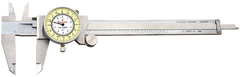 #1202F-6 -  0 - 6'' Measuring Range (.001 Grad.) - Dial Caliper - Apex Tool & Supply