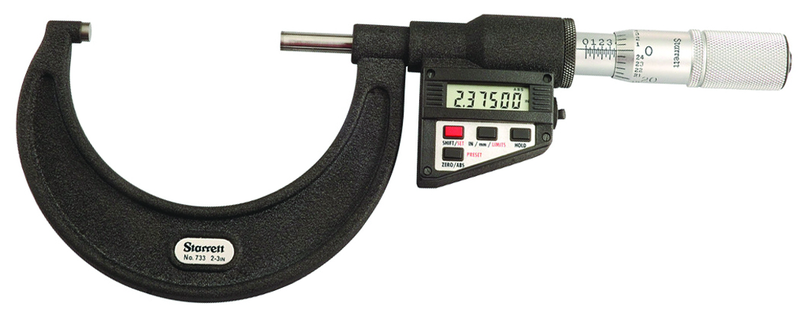 733XFLZ-3 2-3" MICROMETER - Apex Tool & Supply