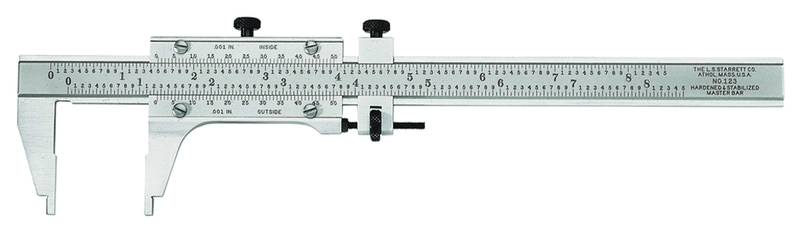 123-6 VERNIER CALIPER W/CERT - Apex Tool & Supply