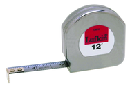 #C9212 - 1/2" x 12' - Chrome Clad Mezurall Measuring Tape - Apex Tool & Supply