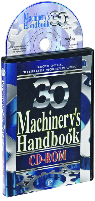 CD Rom Upgrade only to 30th Edition Machinery Handbook - Apex Tool & Supply