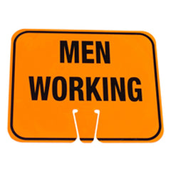 Cone Sign Men Working - Apex Tool & Supply