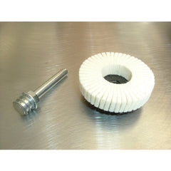 3″ - Rol-On (Type III) Mount - Felt Polishing Mini Flap Disc - Apex Tool & Supply