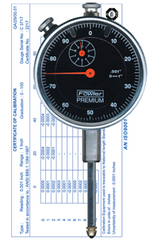 1 Total Range - 0-100 Dial Reading - AGD 2 Dial Indicator - Apex Tool & Supply