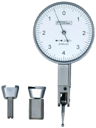 .008 Range - .0001" Graduation - Horizontal Dial Test Indicator Kit - Apex Tool & Supply