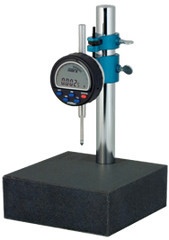 Kit Contains: Granite Base with .0005/.01mm Electronic Indicator - Granite Stand with Indi-X Blue Electronic Indicator - Apex Tool & Supply