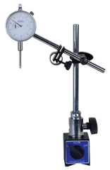 Set Contains: 1" Dial Indicator w/ Articulating Arm Mag Base - Articulating Mag Base with Swivel & Indicator Combo - Apex Tool & Supply
