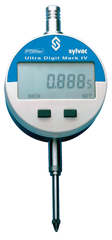 #54-520-260 - 0 - 1 / 0 - 25mm Measuring Range - .0005/.01mm Resolution - 64th Inch / Metric / Fraction - INDI-XBlue Electronic Indicator - Apex Tool & Supply