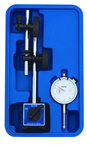 Set Contains: 1" Indicator w/Fine Adj Mag Base - Electronic Indicator with Fine Adjustment Mag Base - Apex Tool & Supply