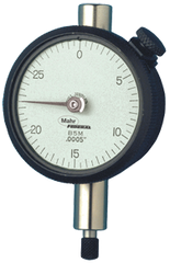 .100 Total Range - 0-20-0 Dial Reading - AGD 1 Dial Indicator - Apex Tool & Supply