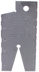 #5640 - 1 to 10 Pitch - 29° Acme Screw Thread Gage - Apex Tool & Supply