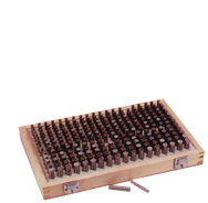 190 Pc. - .061 to .250 - Minus (No Go) Fit - Gage Pin Set - Apex Tool & Supply